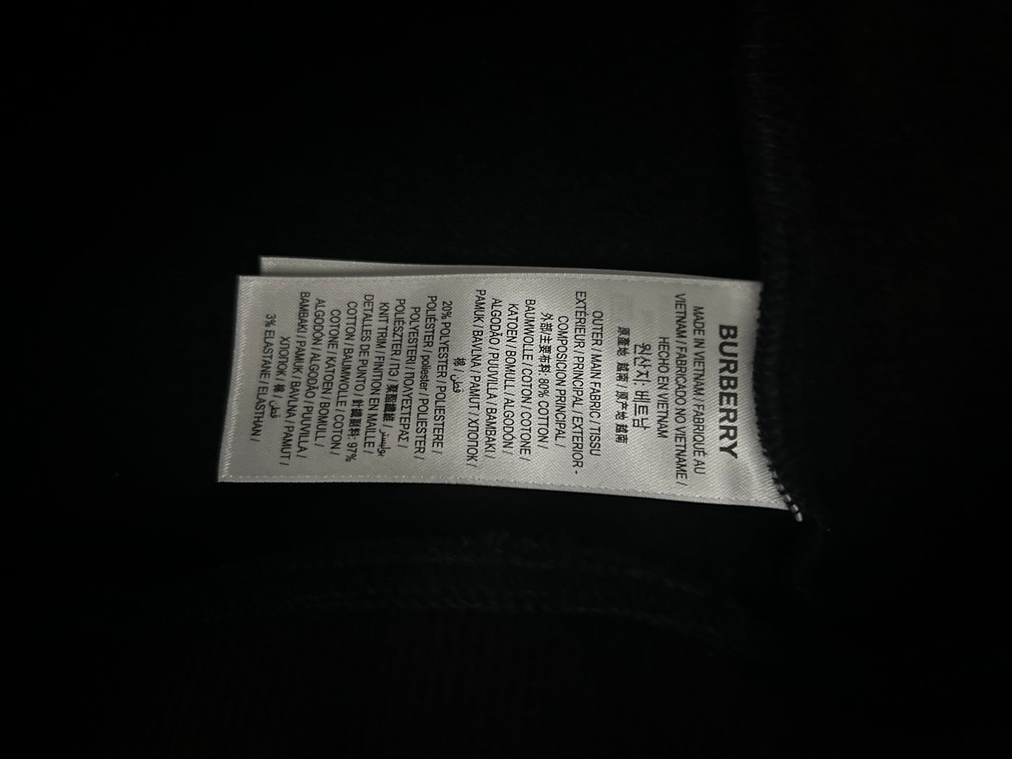 Burberry Fawson Logo Sweater